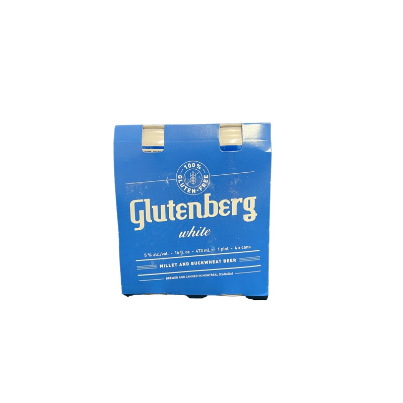 Glutenberg White 4 Pack Cans