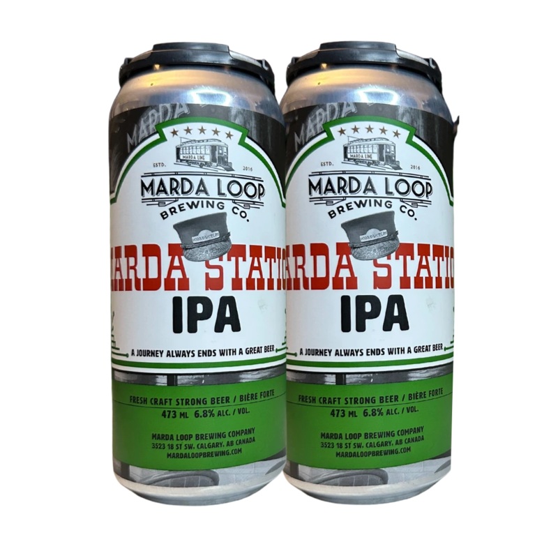MARDA LOOP MARDA STATION IPA 473ML 4PK CAN @ Airdrie [1023704] 1892 ml