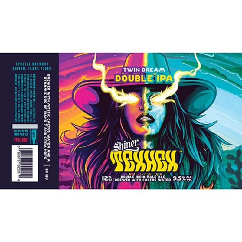 Shiner Texhex Twin Dream DIPA 12OZ SINGLE CAN