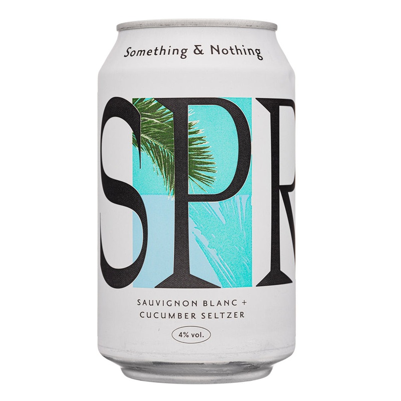 Something & Nothing Seltzer Sauvignon Blanc + Cucumber Seltzer