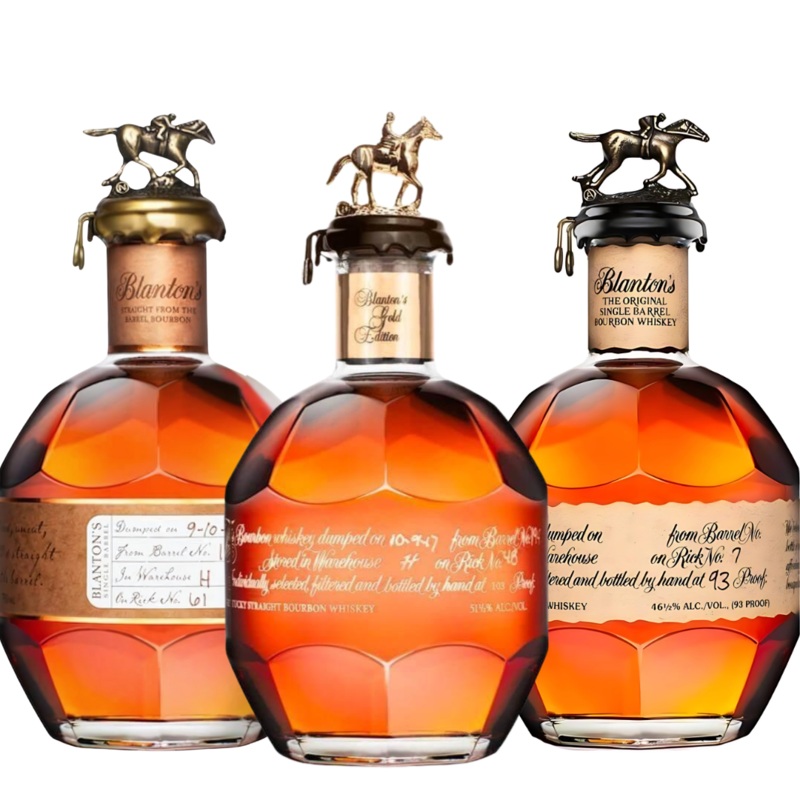 The Blantons Triple Crown Collection – Gold, Straight from the Barrel & Original