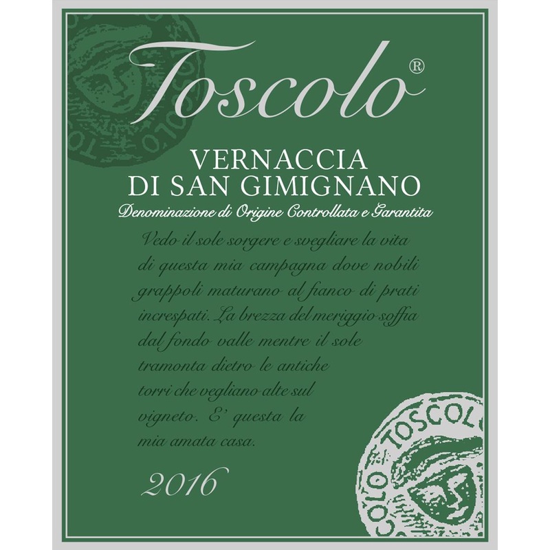 TOSCOLO VERNACCIA DI SAN GIMIGNANO DOCG 2021 750 mL