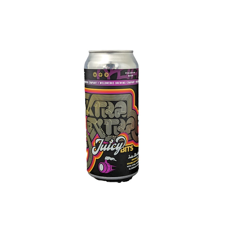 Weldwerks Extra Extra Juicy Bits IPA 4 Pack Cans