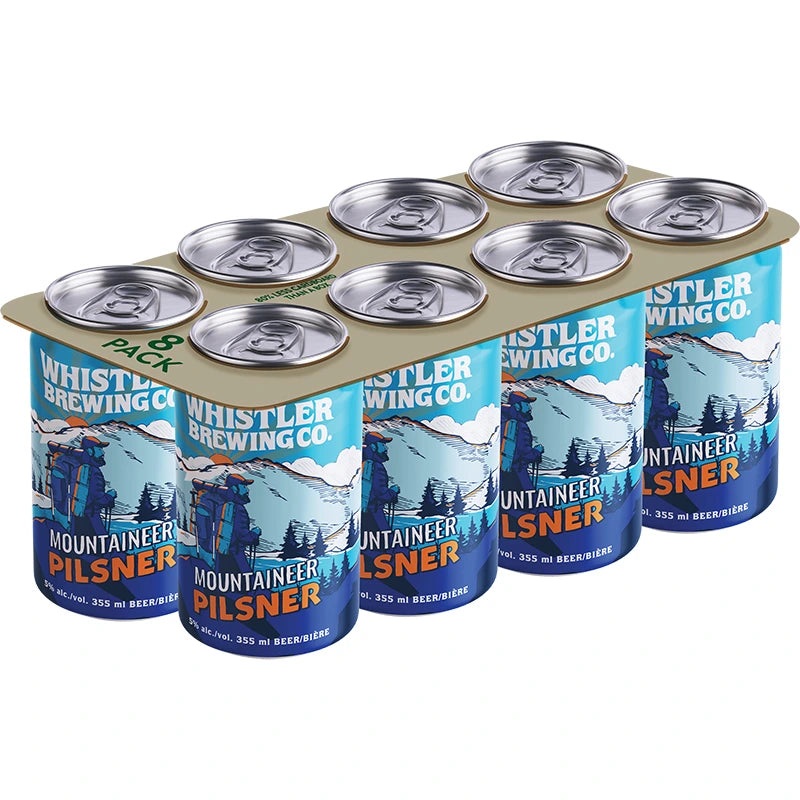 WHISTLER MOUNTAINEER PILSNER 355ML 8PK CAN @ Southgate [1034069] 2840 ml