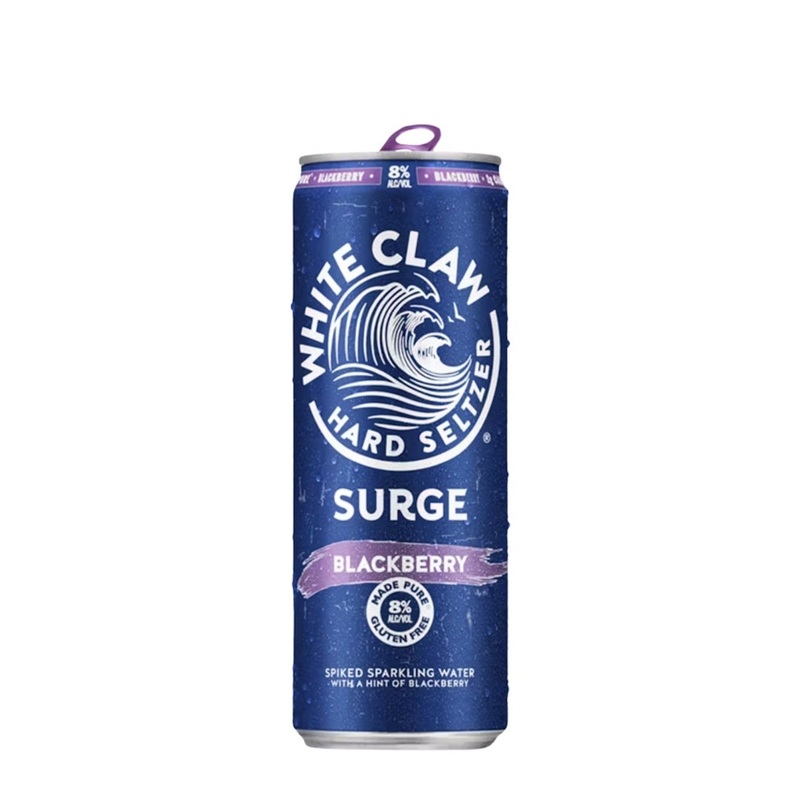 White Claw Hard Seltzer Surge Blackberry 19.2 fl oz Can