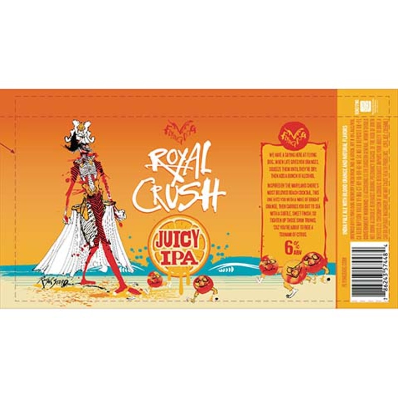Flying Dog Royal Crush Juicy IPA 12OZ BTL
