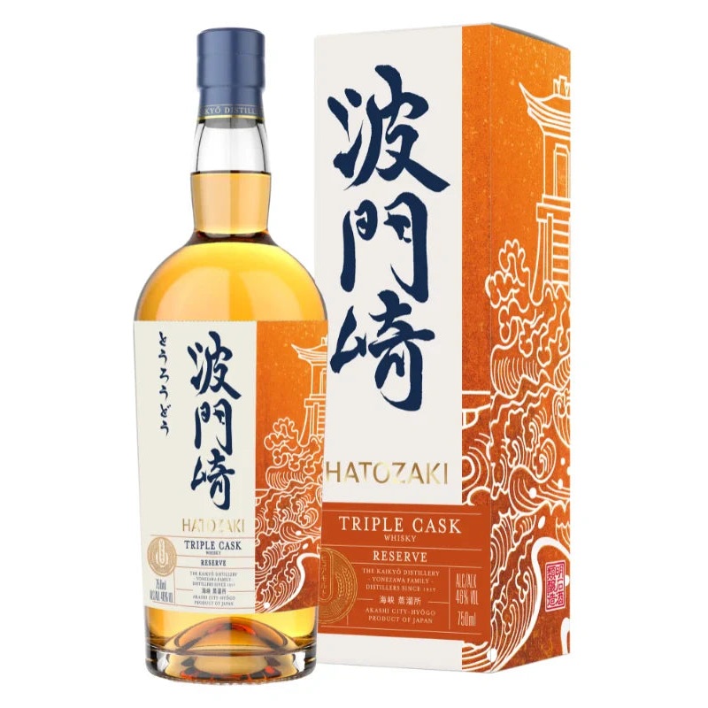 Hatozaki Triple Cask Reserve Japanese Whisky 750mL