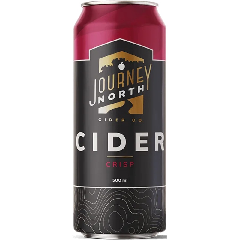JOURNEY NORTH CIDER Crisp Cans 4 CANS