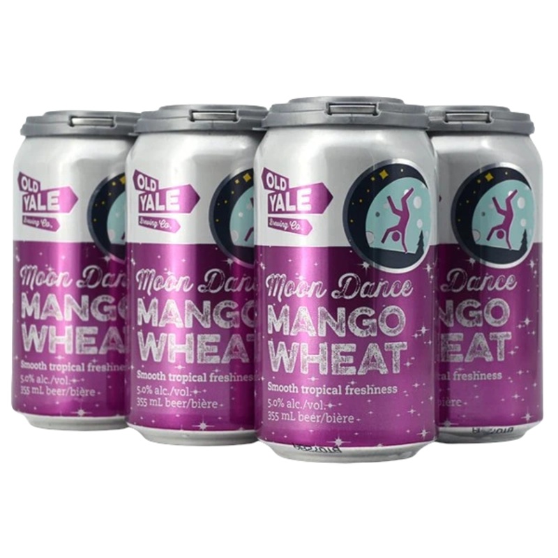 OLD YALE MOON DANCE MANGO WHEAT ALE 355ML 6PK CAN @ Sage Hill [1015291] 2130 ml