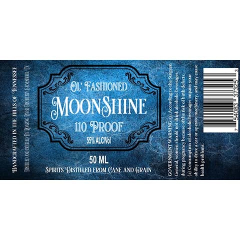 Roaring River Ol’ Fashioned 110 Proof Moonshine 50ML BTL