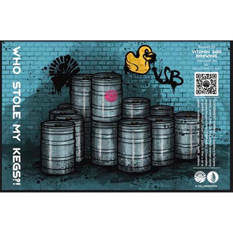 Vitamin Sea Who Stole My Kegs?! 16OZ SINGLE CAN