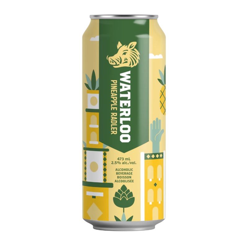 WATERLOO PINEAPPLE RADLER 473ML CAN @ St. Albert [1029759] 473 ml