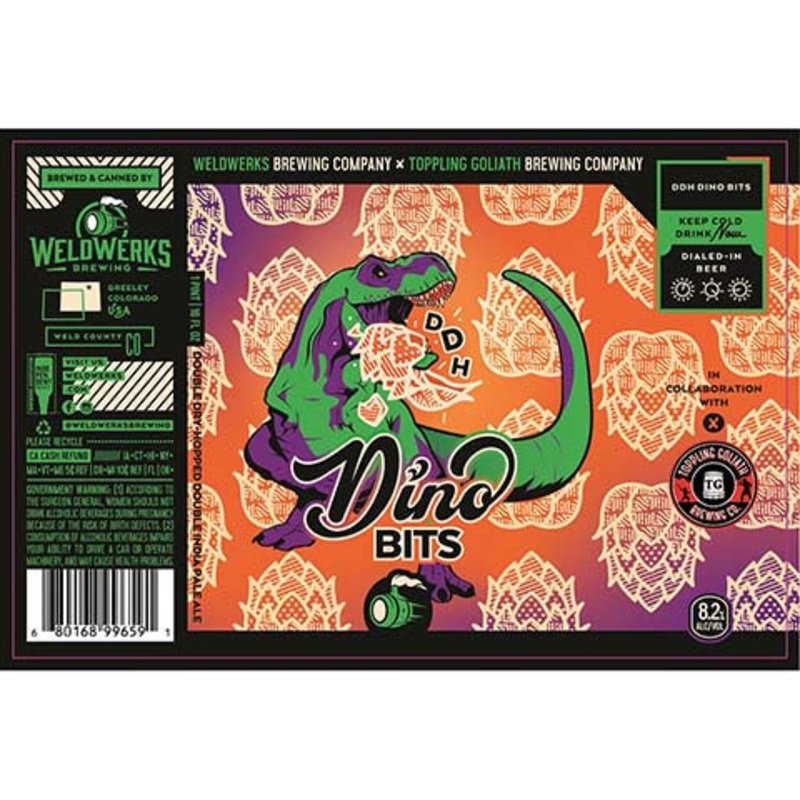 Weldwerks Dino Bits DDH DIPA 16OZ SINGLE CAN