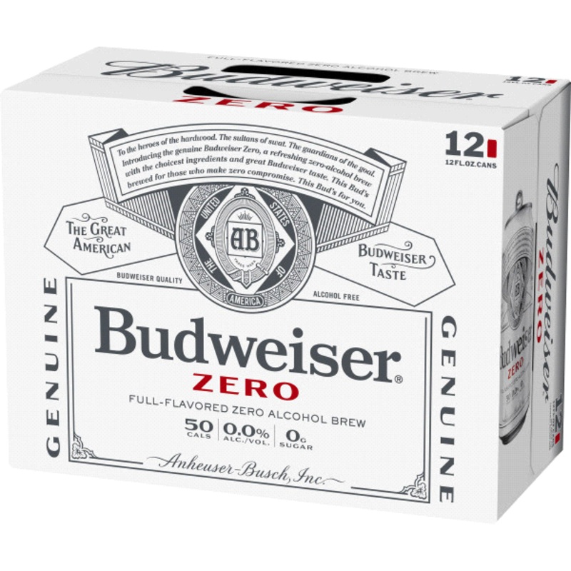Bud Zero 12pk Can