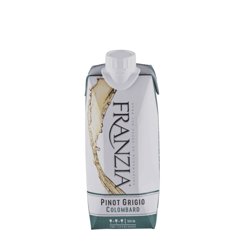 Franzia Pinot Grigio Colombard Pinot Grigio Wine 500mL