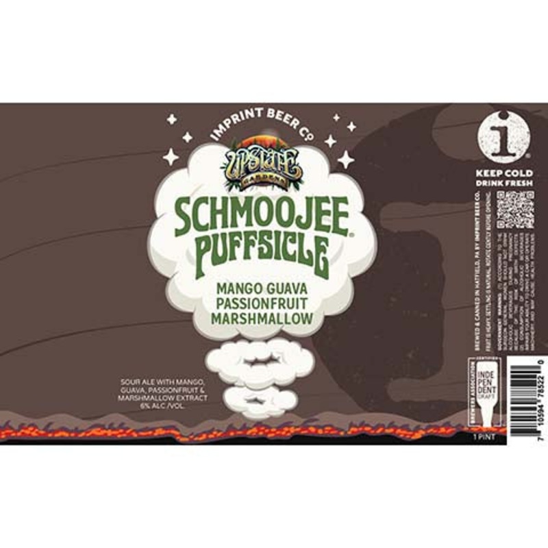 Imprint Schmoojee Puffsicle Mango Guava Passionfruit Marshmallow Sour 16OZ SINGLE CAN