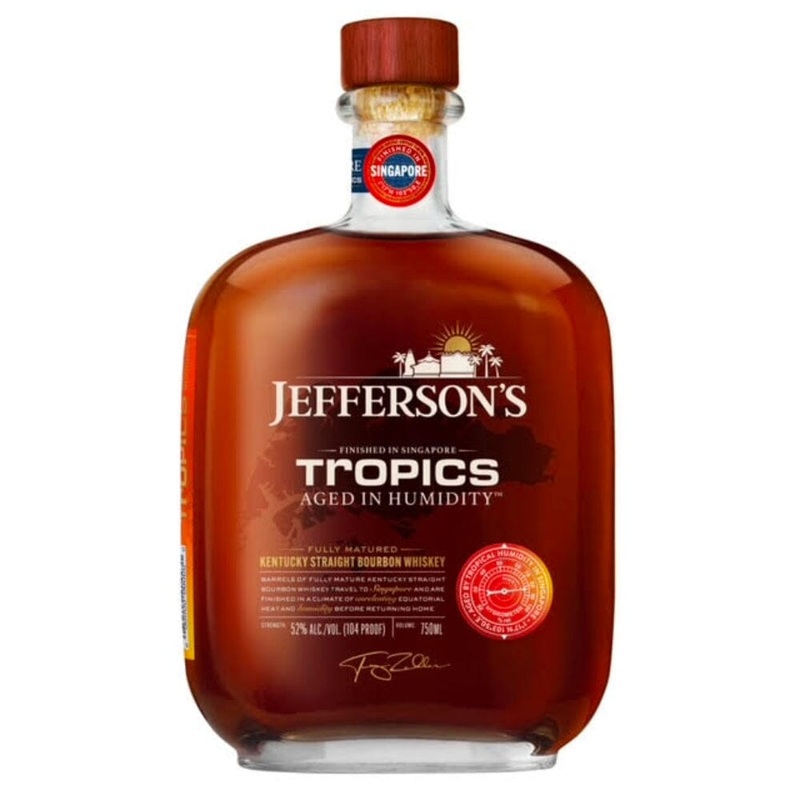 Jefferson’s Tropics Kentucky Straight Bourbon Finished in Singapore