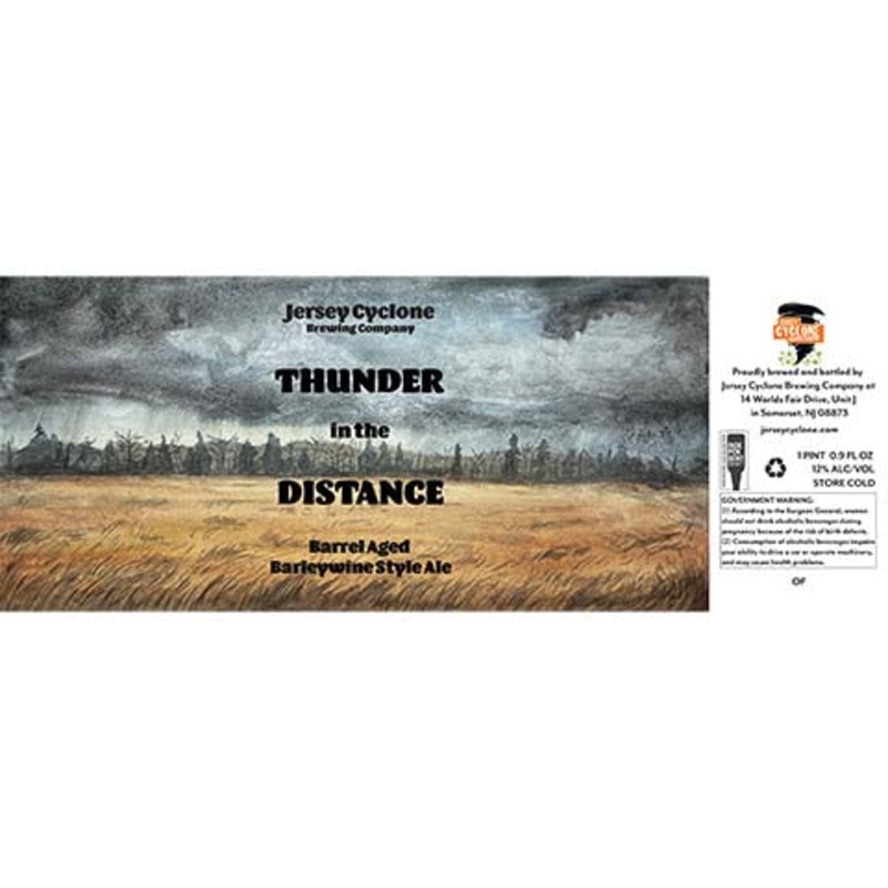 Jersey Cyclone Thunder in the Distance Barleywine Ale 500ML BTL