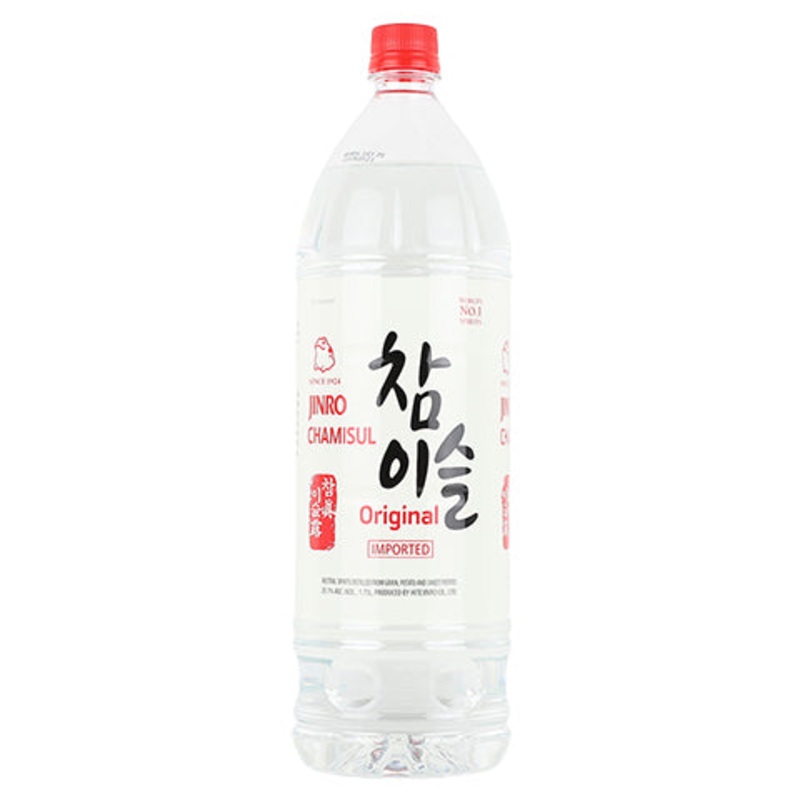Jinro Chamisul Original Soju 1.75L BTL