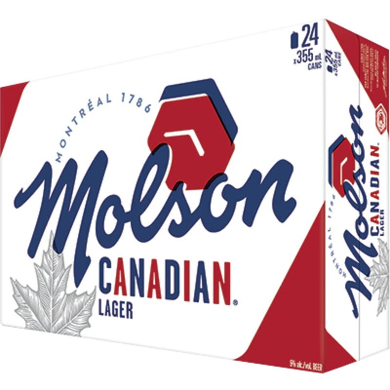 MOLSON Canadian Cube 24 CAN 355ML