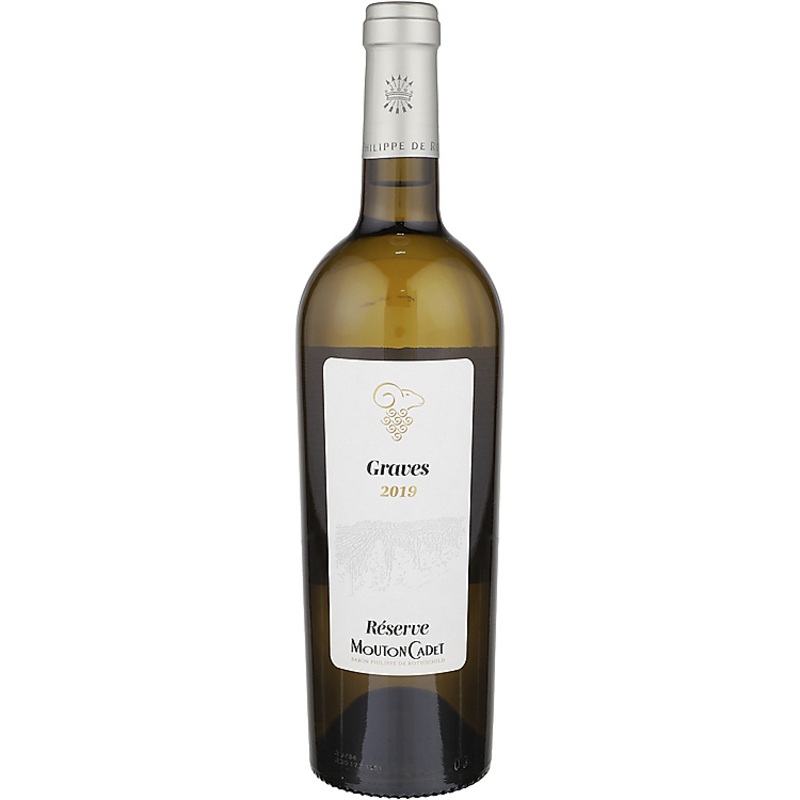 MOUTON CADET GRAVES BLANC RESERVE 2019 750ML 750ML