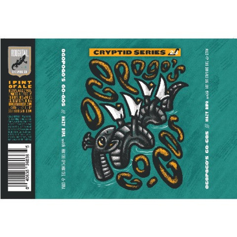 Roughtail Cryptid Series Ogopogo’s Go-Gos Hazy DIPA 16OZ SINGLE CAN