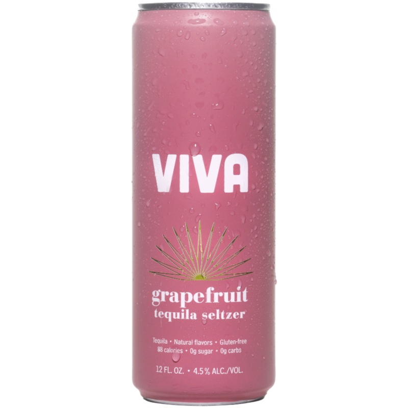 Seltzer Viva Tequila 4pk Grapefruit 200270