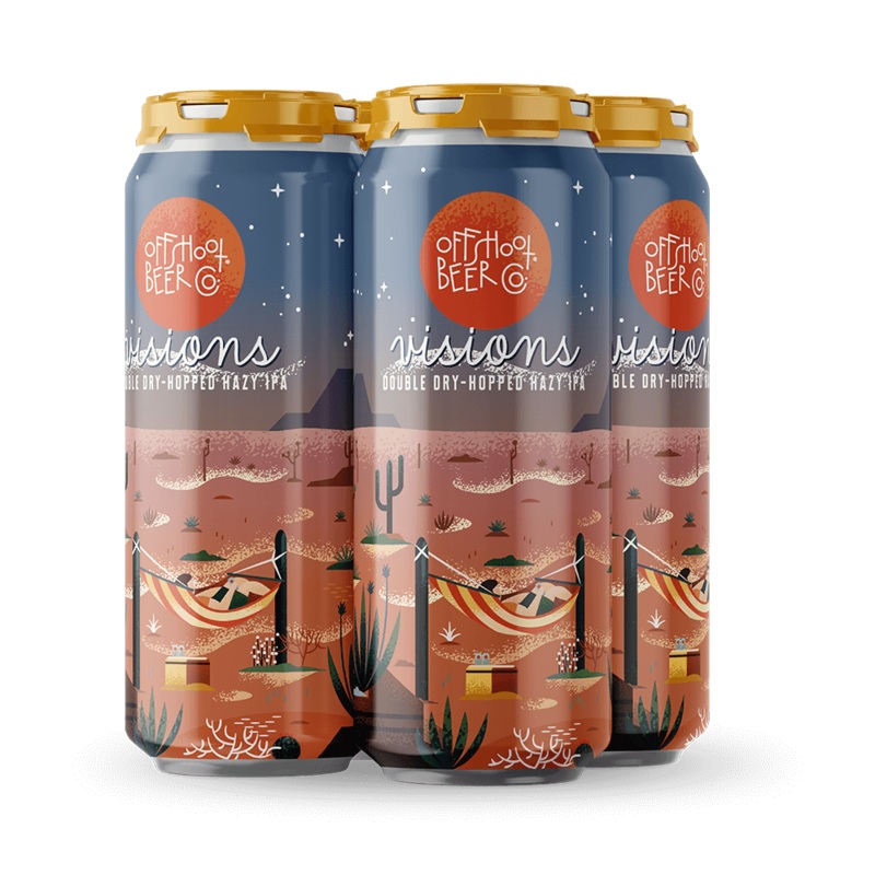 Visions [double dry-hopped hazy IPA] (2022)