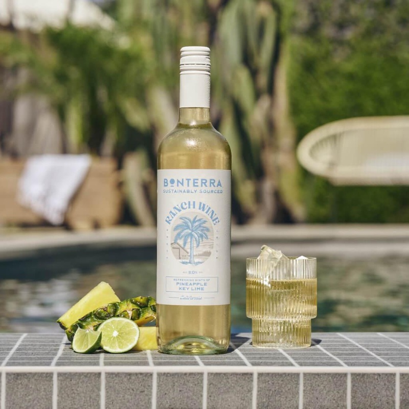 White Wine Bonterra Ranch Wine Chillable Pineapple Key Lime