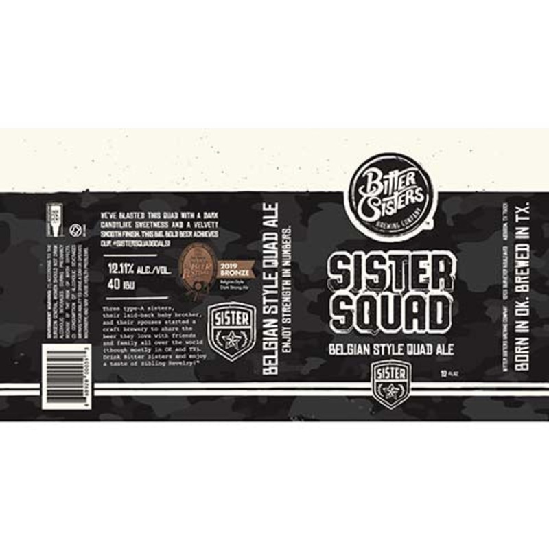 Bitter Sisters Sister Squad Ale 12OZ SINGLE CAN