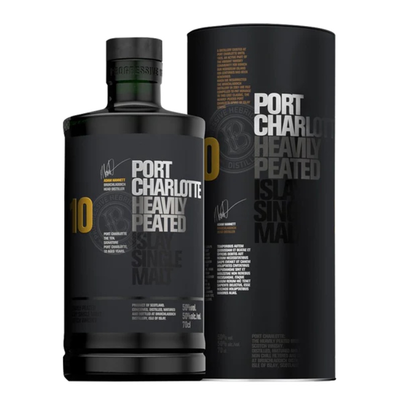 Bruichladdich Port Charlotte 10 Year Old Whisky 700ml