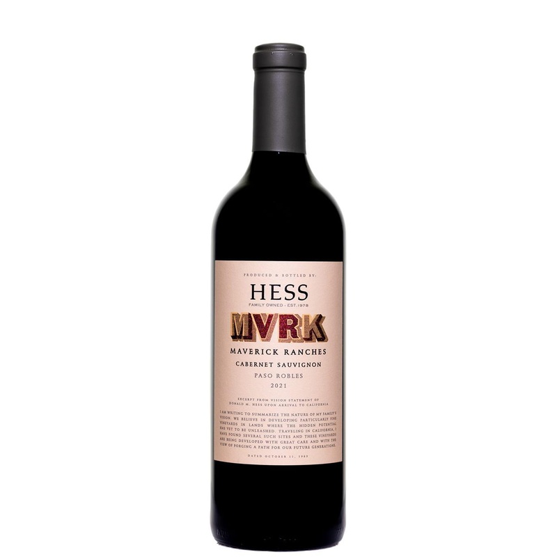 Cabernet Hess Maverick Ranches Paso Robles