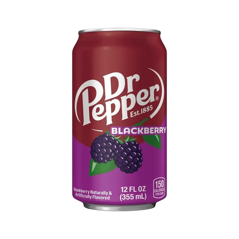Dr. Pepper Blackberry 12oz Can