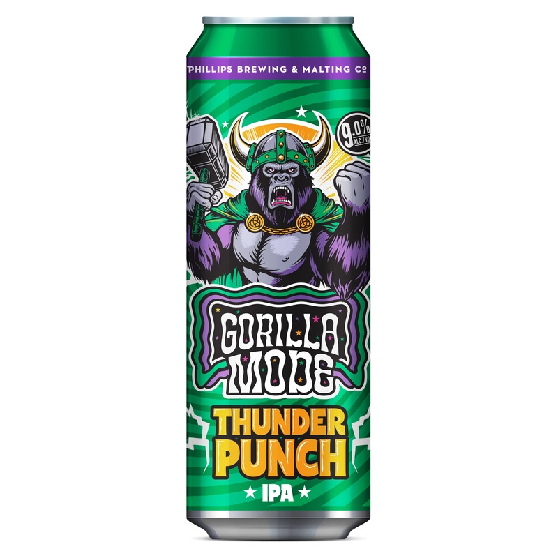 PHILLIPS GORILLA MODE THUNDER PUNCH IPA 568ML CAN @ Southgate [1055039] 568 ml