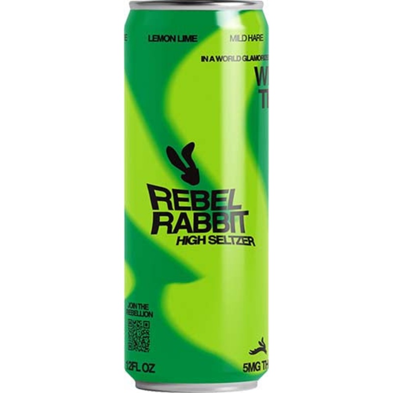 Rebel Rabbit Mild Lemon Lime 4pk Can