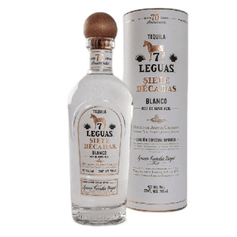 Siete Leguas ‘Siete Decadas’ Blanco Tequila 750ML BTL