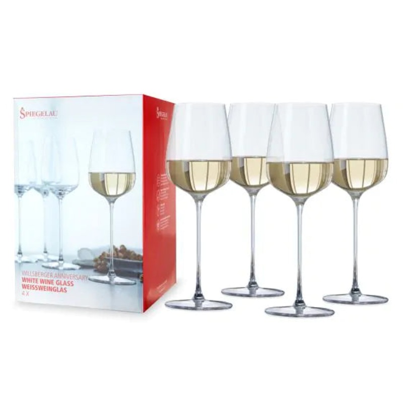 SPIEGELAU 354ML WHITE GLASS 4PK @ Windermere [1022542] ml