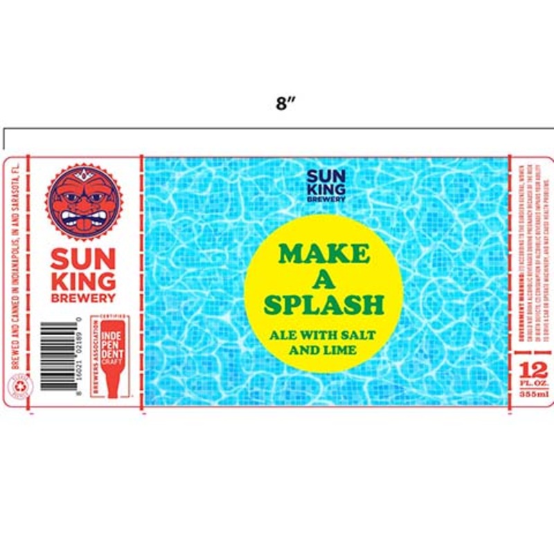 Sun King Make A Splash Ale 12OZ SINGLE CAN
