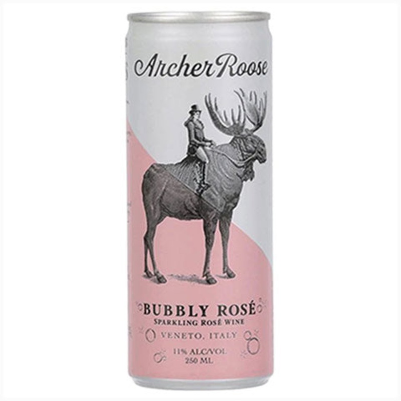 Archer Roose Bubbly Sparkling Ros Canned Wine 4-Pack 250ML 4PK BTL