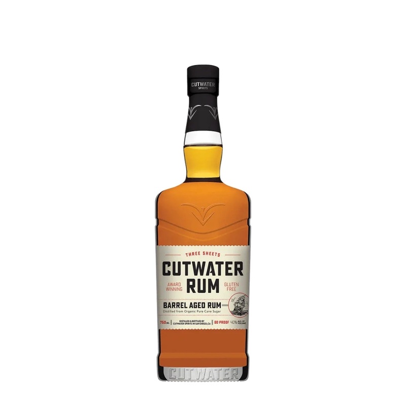 Cutwater Barrel Aged Rum 750mL