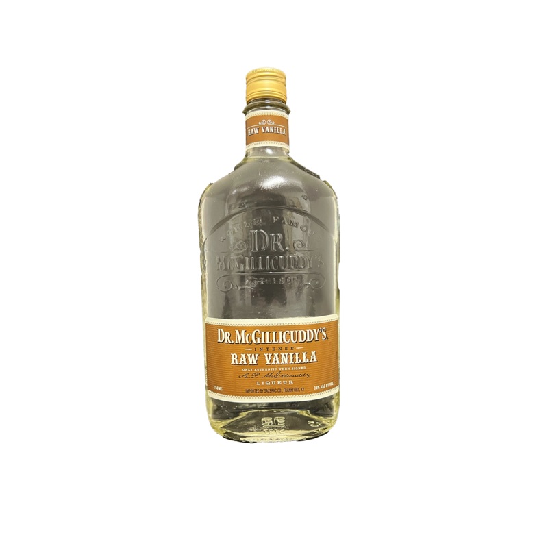 Dr. McGillicuddy’s Raw Vanilla 750ML