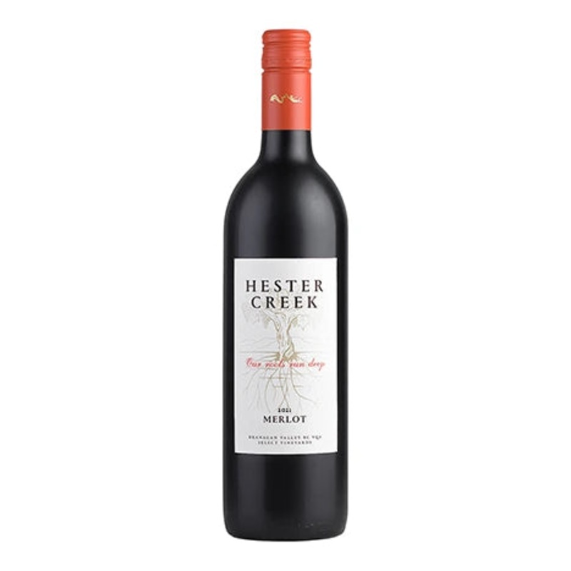 HESTER CREEK MERLOT 750ML @ MacTaggart Ridge [1014693] 750 ml