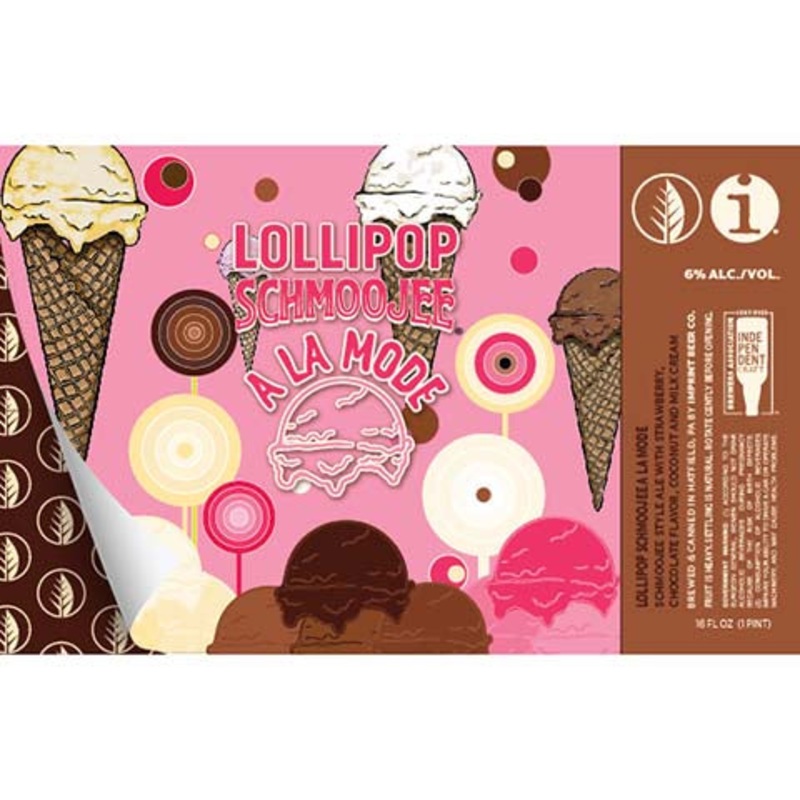 Imprint Schmoojee A La Mode 16OZ SINGLE CAN