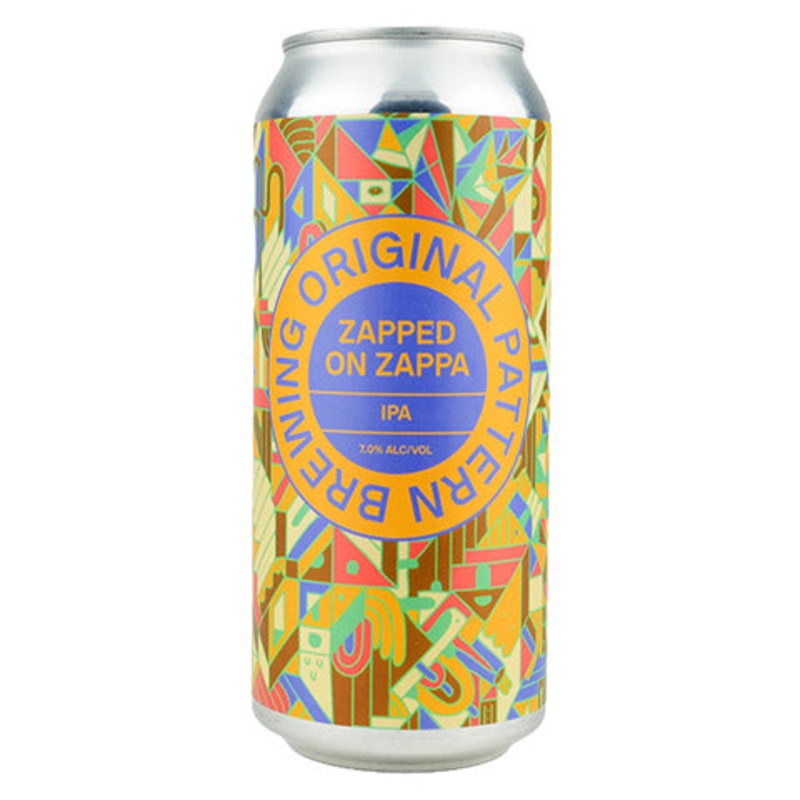 Original Pattern Zapped on Zappa IPA 16OZ SINGLE CAN