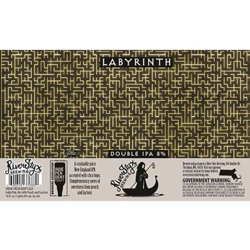 River Styx Labyrinth DIPA 16OZ SINGLE CAN