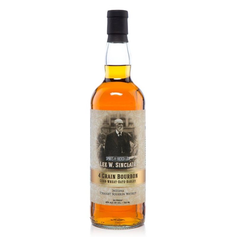 Spirits of French Lick Lee W. Sinclair 4 Grain Bourbon