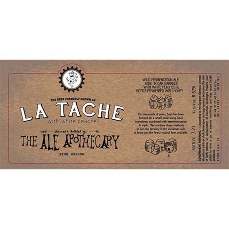 The Ale Apothecary La Tache with White Peaches 750ML BTL