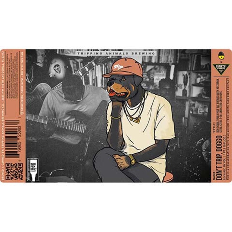 Tripping Animals Don’t Trip Doggo DDH DIPA 16OZ SINGLE CAN