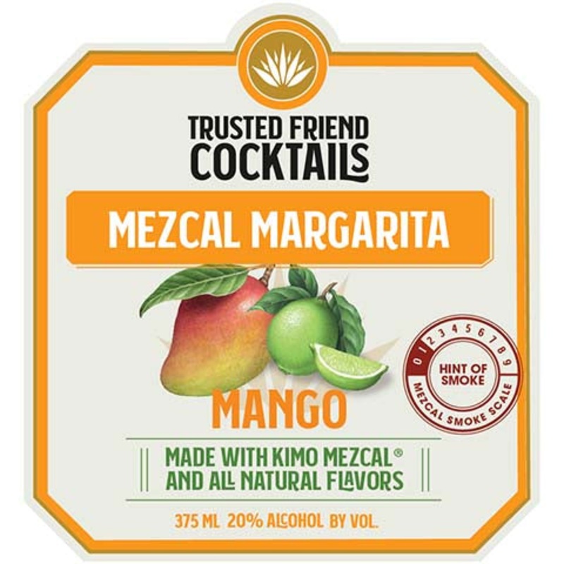 Trusted Friend Mango Mezcal Margarita 375ML BTL