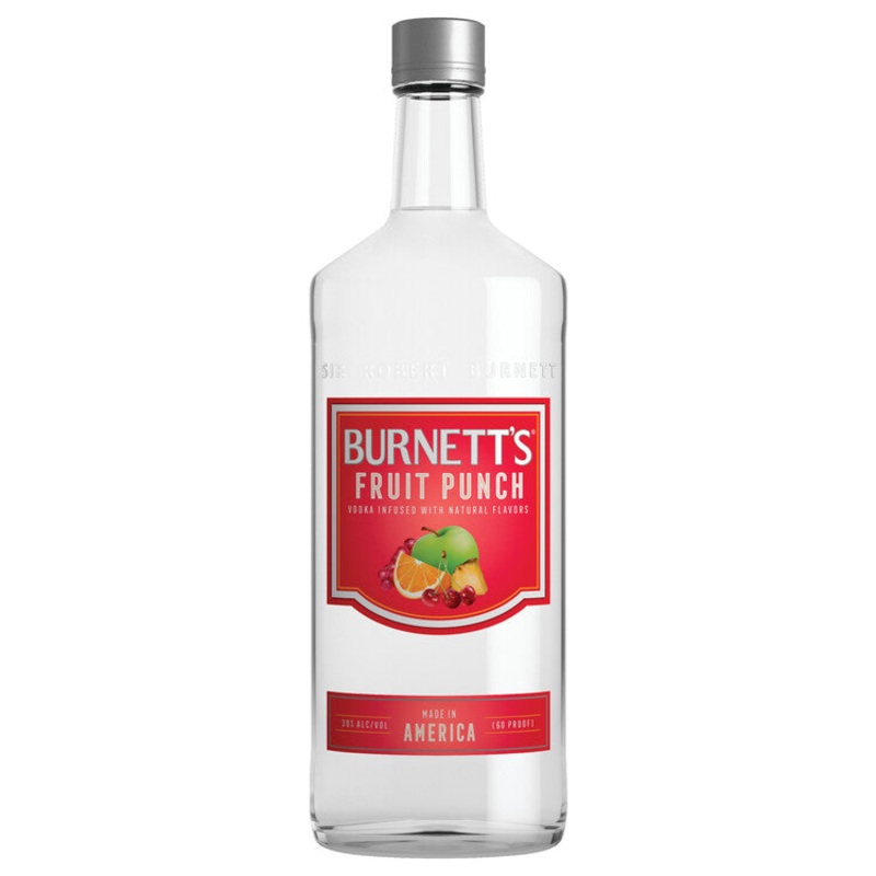 BURNETT’S FRUIT PUNCH FLAVORED VODKA 60 750ML 750ML